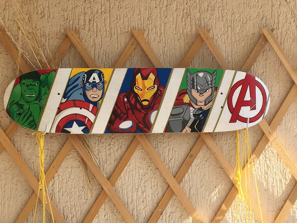 Planche de skate marvel