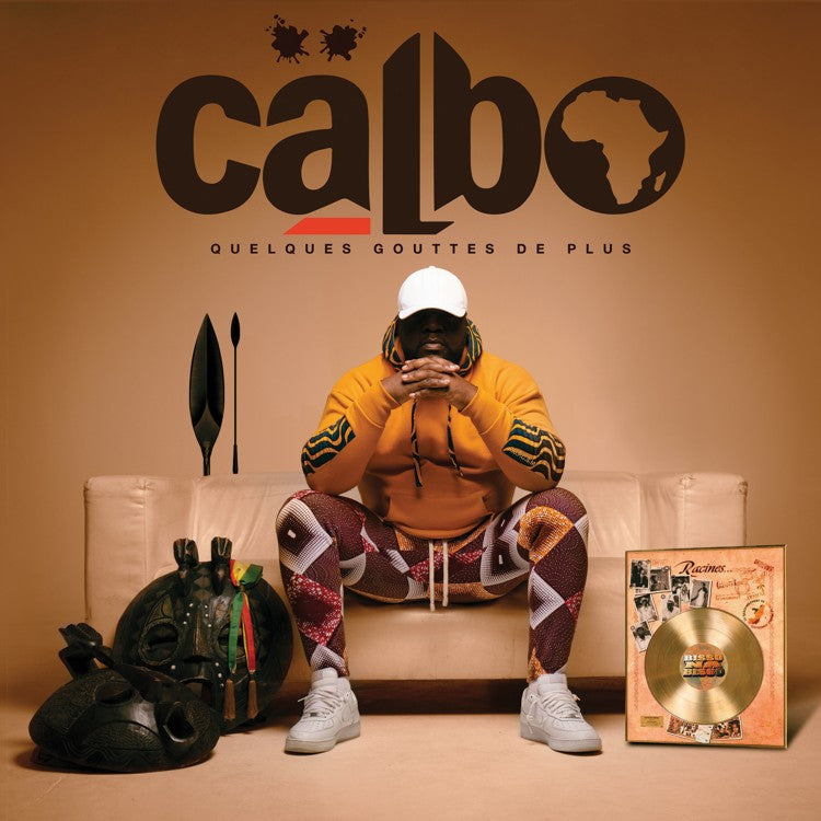 CALBO "QUELQUES GOUTTES DE PLUS" VINYLE COULEUR NUMÉROTÉ