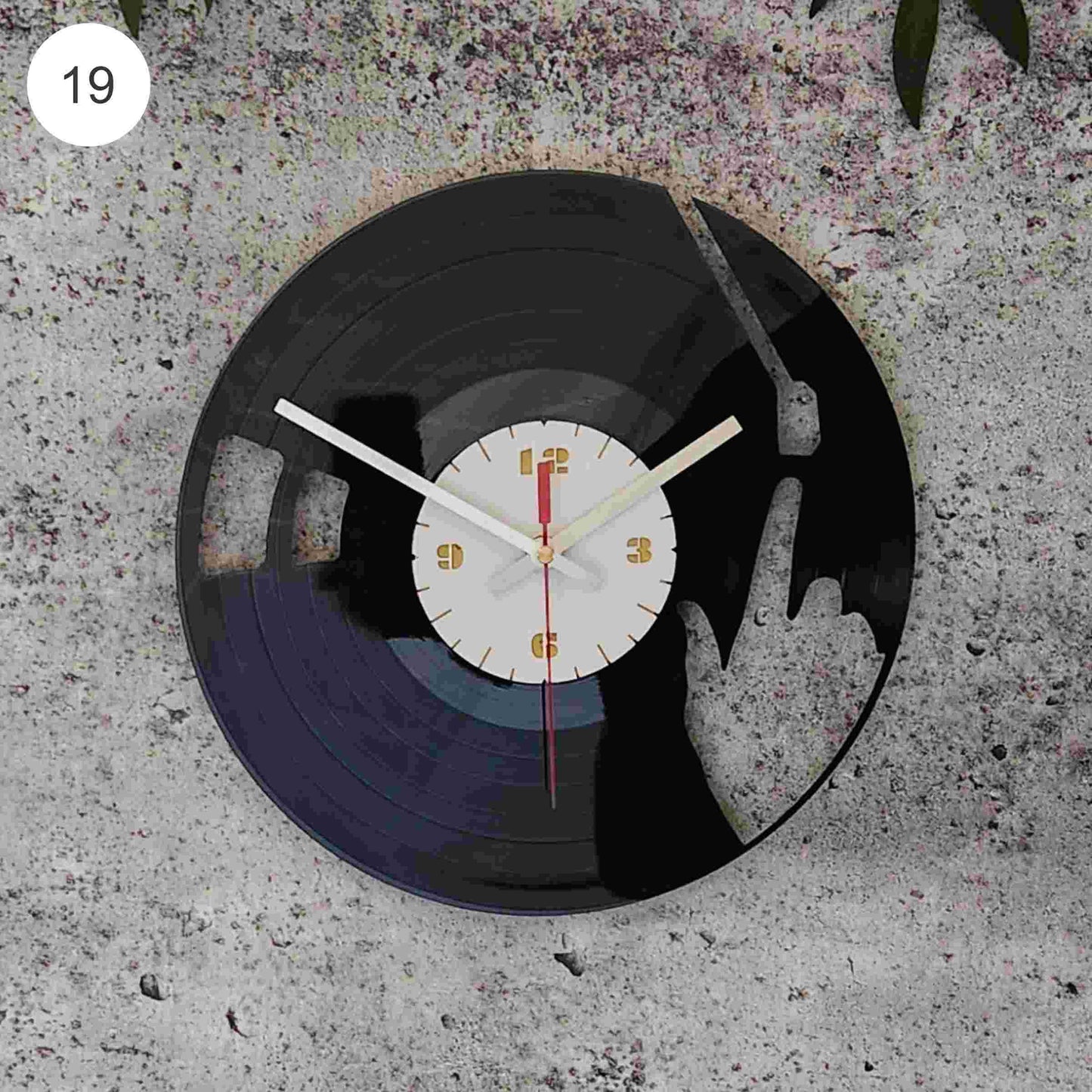 HORLOGE PLATINE VINYLE