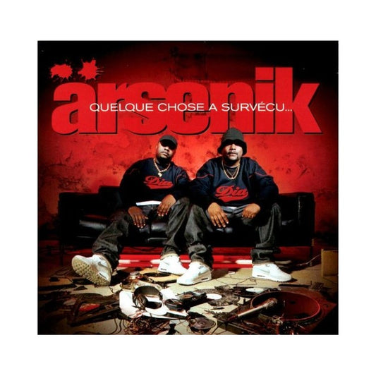 ARSENIK "QUELQUE CHOSE A SURVÉCU..." DOUBLE VINYLE