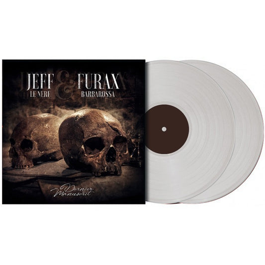 JEFF LE NERF X FURAX BARBAROSSA "DERNIER MANUSCRIT" DOUBLE VINYLE SPÉCIALE ÉDITION COULEUR GRIS OPAQUE