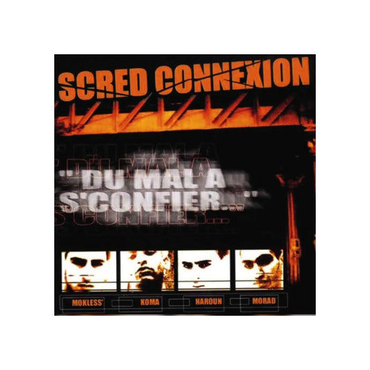 SCRED CONNEXION "DU MAL A S'CONFIER..." DOUBLE VINYLE