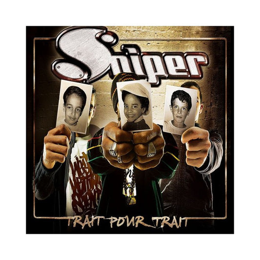 SNIPER "TRAIT POUR TRAIT" DOUBLE VINYLE